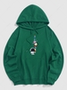 Spaceman Planet Graphic Cotton Hoodie 2xl Deep green