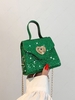 Sparkle Sequined Metal Chain Crossbody Bag