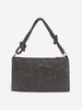 Sparkly Rhinestone Evening Hobo Shoulder Bag