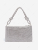Sparkly Rhinestone Evening Hobo Shoulder Bag