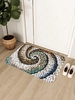 Spiral Stone Pattern Comfort Sponge Mat