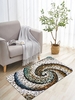 Spiral Stone Pattern Comfort Sponge Mat