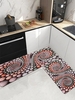 Spiral Stone Pattern Kitchen Mat