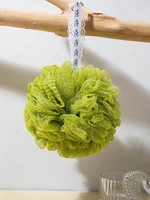 Sponge Soft Shower Lace Panel Mesh Foaming Bath Ball