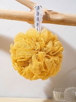 Sponge Soft Shower Lace Panel Mesh Foaming Bath Ball