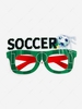 Sports Fan Felt Soccer Design Glasses