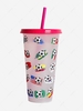 Sports Fan Soccer Pattern Thermochromic Plastic Cup
