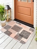 Spot Striped Pattern Floor Mat