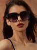 Square Large Frame Sunglasses