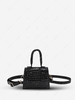 Square Mini Solid Color Crossbody Bag