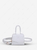 Square Mini Solid Color Crossbody Bag