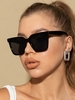 Square Oversized Retro Sunglasses
