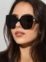 Square Shape Large Frame Sunglasses