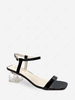 Square Toe Buckle Strap Sandals