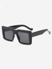 Square Wide Frame Sunglasses