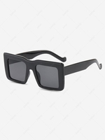 Square Wide Frame Sunglasses