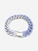 Stainless Steel Metal Ombre Chain Bracelet