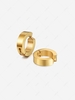 Stainless Steel Non-Piercing Rock Style Earring Clip