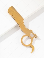 Stainless Steel Safety Thumb Razor (Without Blade)