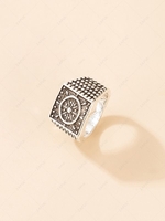Star Mantle Geo Punk Hip Hop Ring