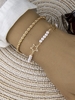 Stars Faux Pearl Double-layer Bracelets