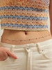 Stars Faux Pearl Pendant Waist Chain