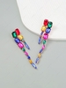 Statement Crystal Dangling Earrings