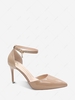Stiletto Heel Ankle Strap Pointed Toe Pumps