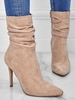 Stiletto Heel Pointed Toe Suede Boots