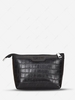 Stone Pattern Textured Cosmetic Bag