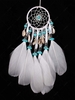 Stone Shell Feather Fringe Car Hanging Dreamcatcher