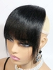 Straight Human Hair Bang
