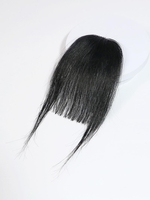 Straight Human Hair Bang with Sideburns