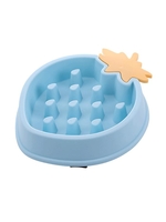 Strawberry Shape Slow Feeder Pet Bowl