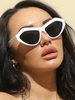 Street Fashion Irregular Polygonal Shape Sunglasses