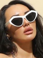Street Fashion Irregular Polygonal Shape Sunglasses