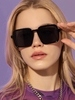 Street Style Square Shape Big Frame Sunglasses