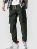 Streetwear Cowboy Embroidery Multi-pocket Cargo Techwear Pants Xl Army green