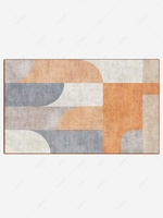 Stripes Colorblock Area Floor Rug
