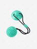 Suction Cup Cat Dog Pet Ball Teaser Chew Toy