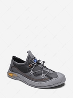 Summer Drawstring Mesh Spliced Casual Shoes