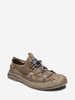 Summer Drawstring Mesh Spliced Casual Shoes