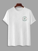 SUMMER VACATION Coconut Palm Graphic Cotton T Shirt Xxl White