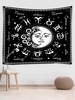 Sun and Moon Graphic Tapestry