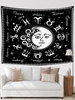 Sun and Moon Graphic Tapestry