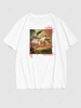 Sun Angel Renaissance Graphic T-shirt Xl White