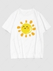 Sun Print Short Sleeve T Shirt 2xl White