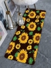 Sunflower Pattern Floor Mat