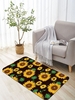 Sunflower Pattern Floor Mat