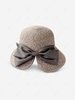 Sunscreen Bowknot Straw Hat
